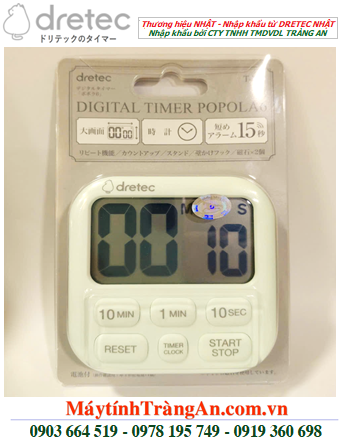 DRETEC T-792, Đồng hồ hẹn giờ đếm lùi TIMER DRETEC T-792GN chính hãng